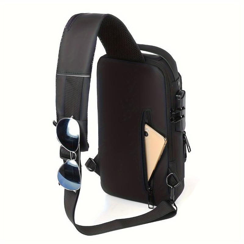 Sicurezza Antifurto Borsa a Tracolla Tessuto Oxford Regolabile