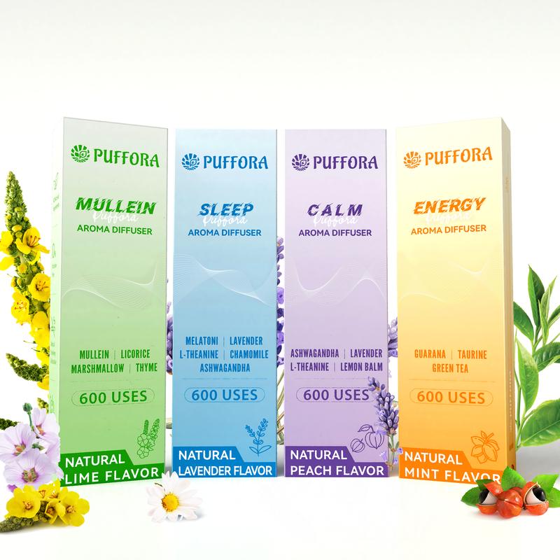 PUFFORA Stick Rilassante e Detox – Alle Erbe