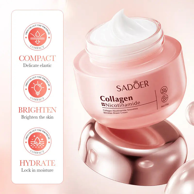 Idratazione Profonda Crema Viso Collagene Niacinamide Glow