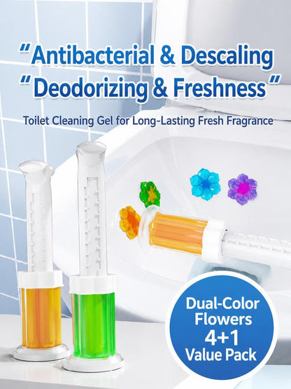 Deodorante per WC Gel a Doppio Colore con Profumo Duraturo