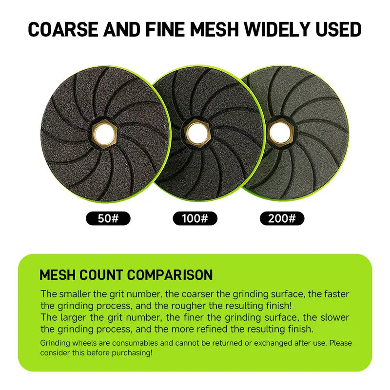 (Confezione da 3) - Lime per Smerigliatura 10.16 CM" con Carburo di Silicio per Piastrelle
