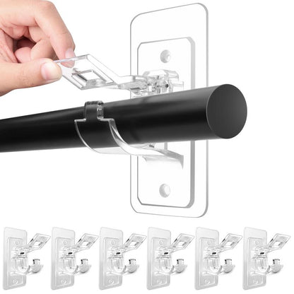 Installazione Facile Supporti Bastoni Tende Senza Fori