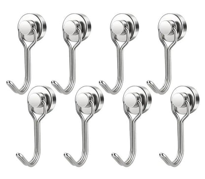 Organizzazione Salvaspazio Ganci Magnetici Resistenti 30LBS 8