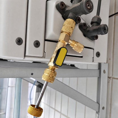 Strumento Rimozione Valvola AC con Kit Valvole e Guarnizioni