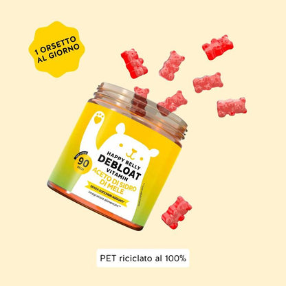Sgonfia La Pancia Vitamine Gommose Con Enzimi Vegetali Vegane