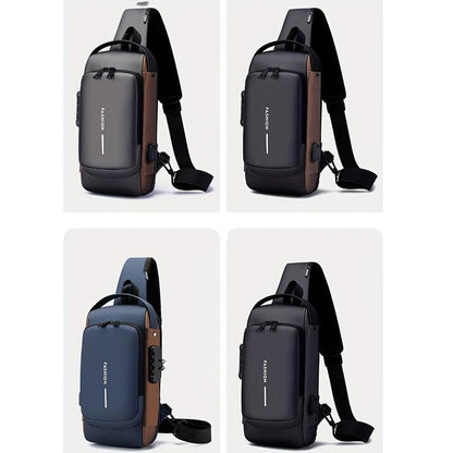 Sicurezza Antifurto Borsa a Tracolla Tessuto Oxford Regolabile