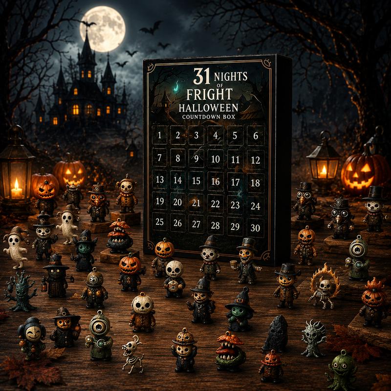Calendario Avvento Halloween 31 Giorni Sorprese Horror