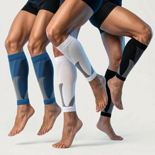 Supporto Regolabile Compressione Gambe Morbido Antiscivolo 3 Paia
