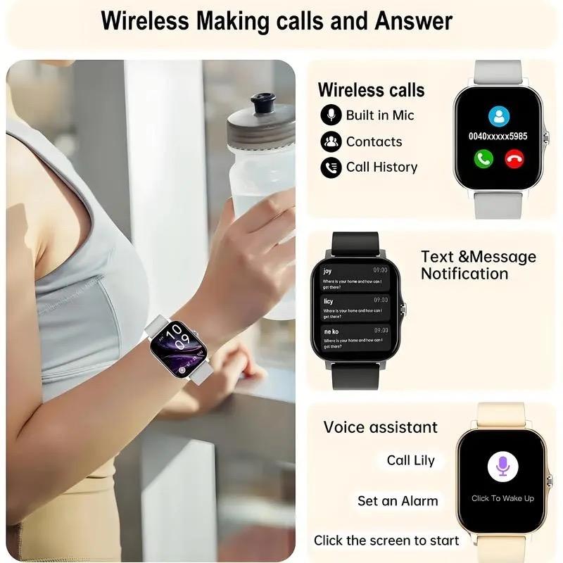 Monitoraggio Attività Smartwatch Touch Screen 1.83" IP68