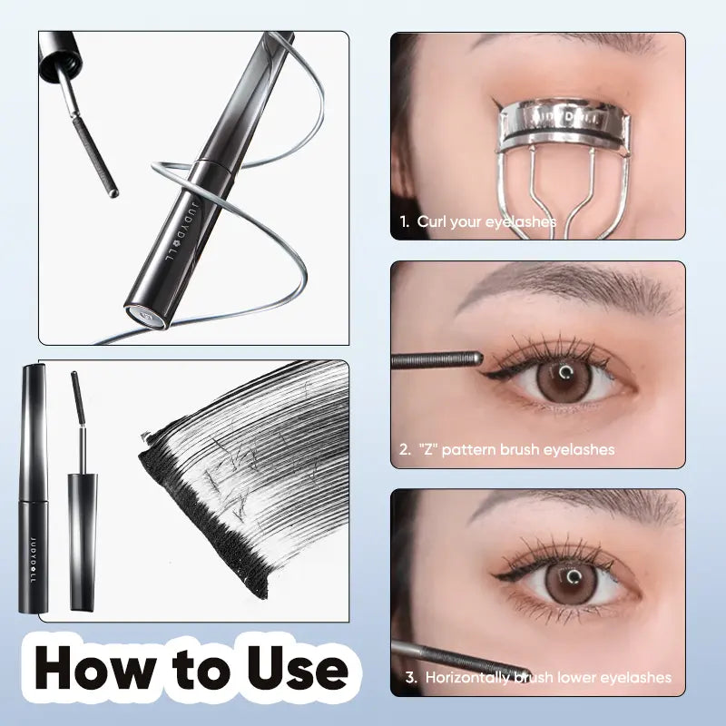 Allungante Mascara Waterproof Curling 3D Effetto Volume