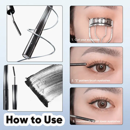 Allungante Mascara Waterproof Curling 3D Effetto Volume