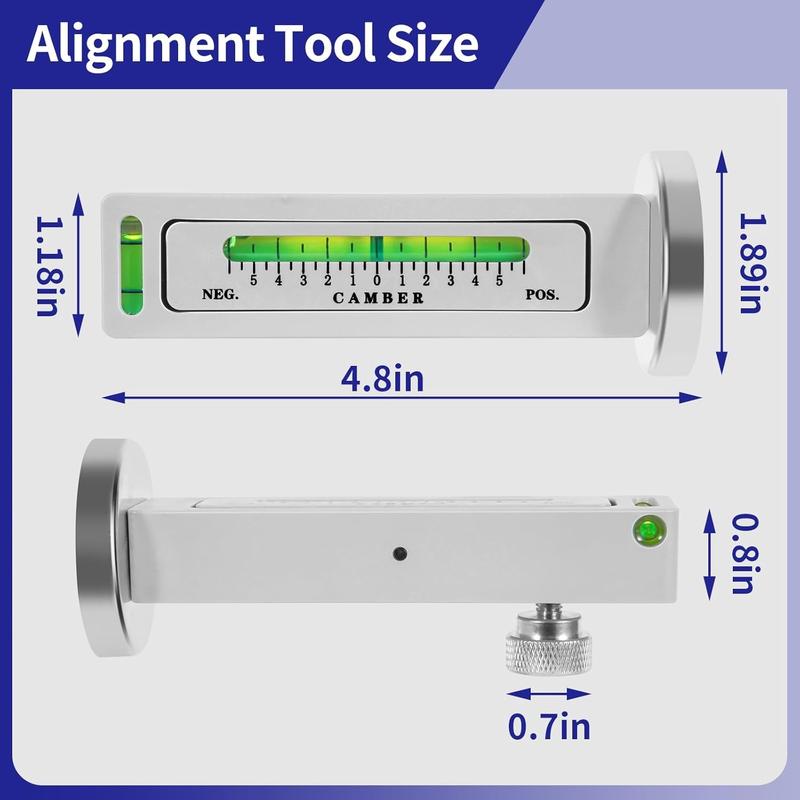 Strumento Magnetico Regolabile per Allineamento Ruote Camber