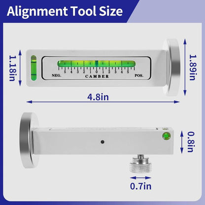 Strumento Magnetico Regolabile per Allineamento Ruote Camber