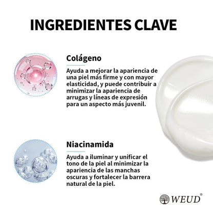 Idratante Viso Anti-Età Con Collagene E Niacinamide 100g