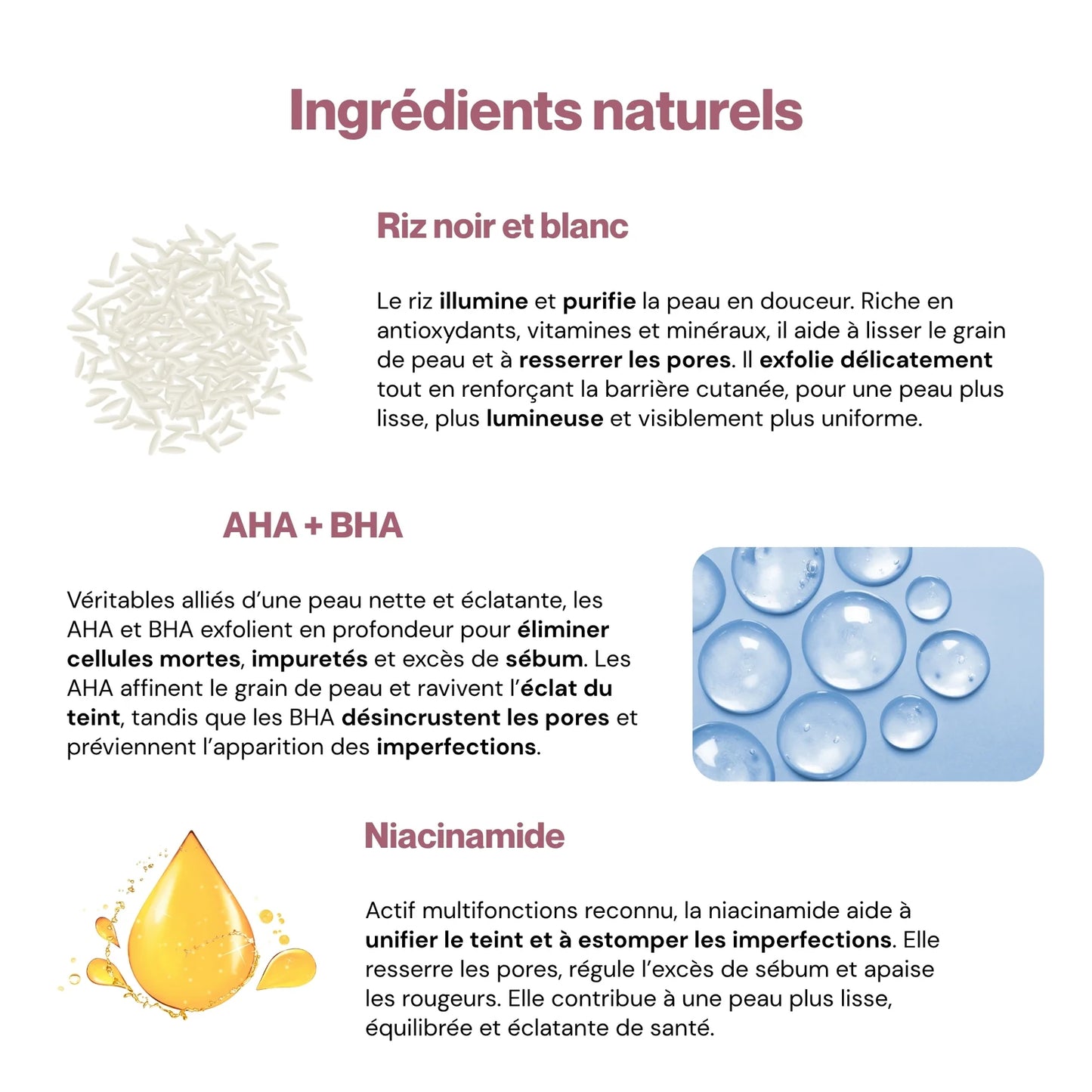 Pori Affinati e Pelle Purificata con Esfoliante al Riso Coreano