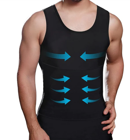 T-SHIRT A COMPRESSIONE EFFETTO SAUNA 2x1