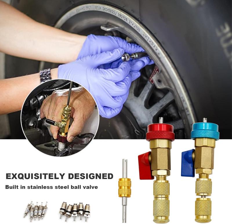 Manutenzione Rapida Valvola R134A Kit Strumenti per Auto