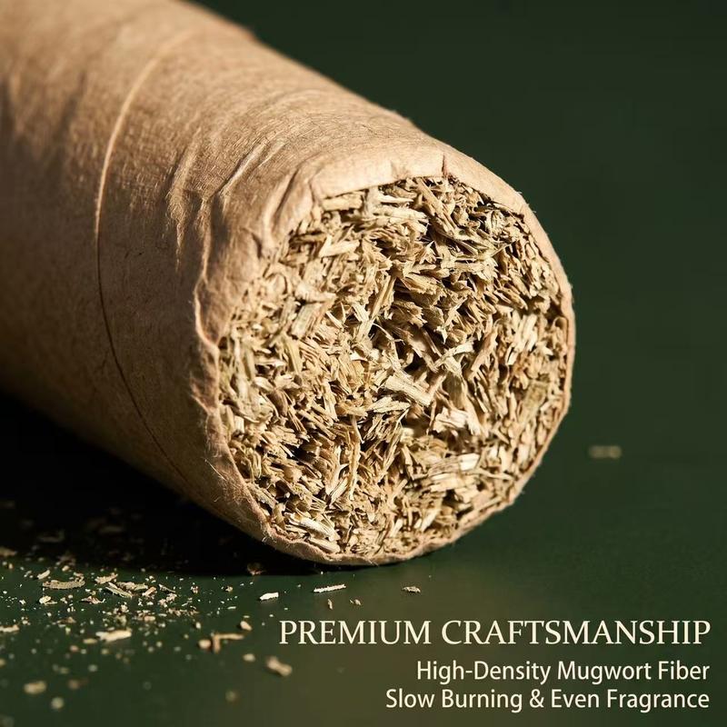 Confezione da 30 - Aromaterapia Calmante Incenso Mugwort Lenta Combustione