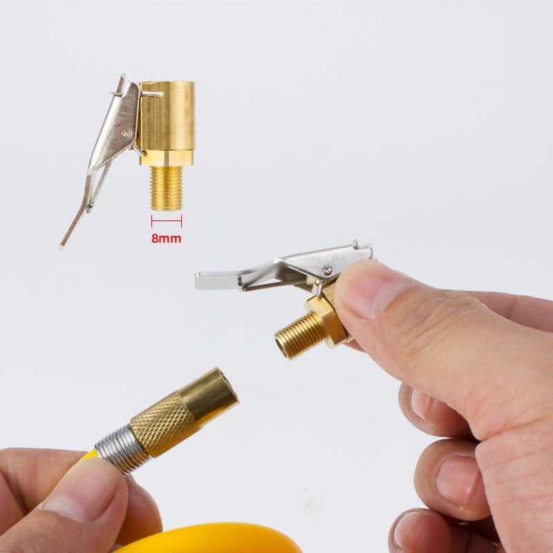 Protezione Anti-Perdite Valvola Pneumatici Ottone 8mm Bloccaggio
