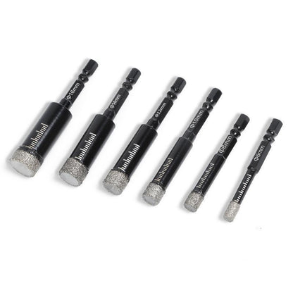 Precisione di Foratura Set Punte Diamante per Ceramica e Pietra
