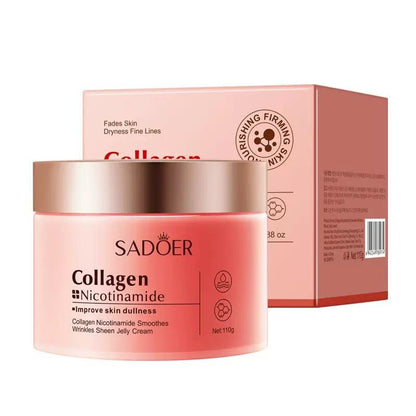 Crema Idratante Viso Con Collagene Vegetale Per Pelle Luminosa