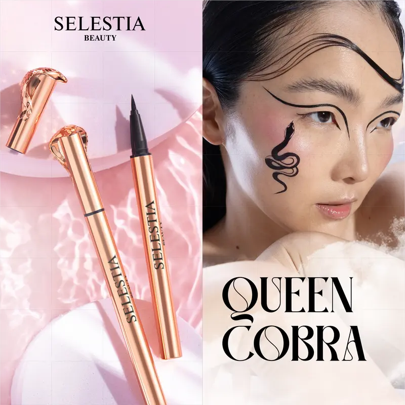 Tratto Preciso Eyeliner Liquido Resistente Sbavature Punta Feltro