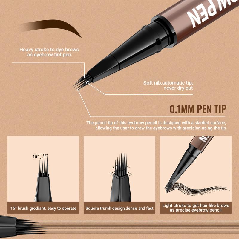Tratto Naturale Penna Sopracciglia Microblading Impermeabile