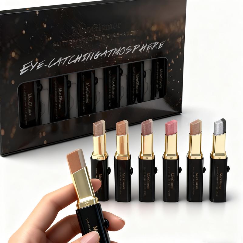 Trucco Occhi Matte Doppio Colore Stick Waterproof Lunga Tenuta