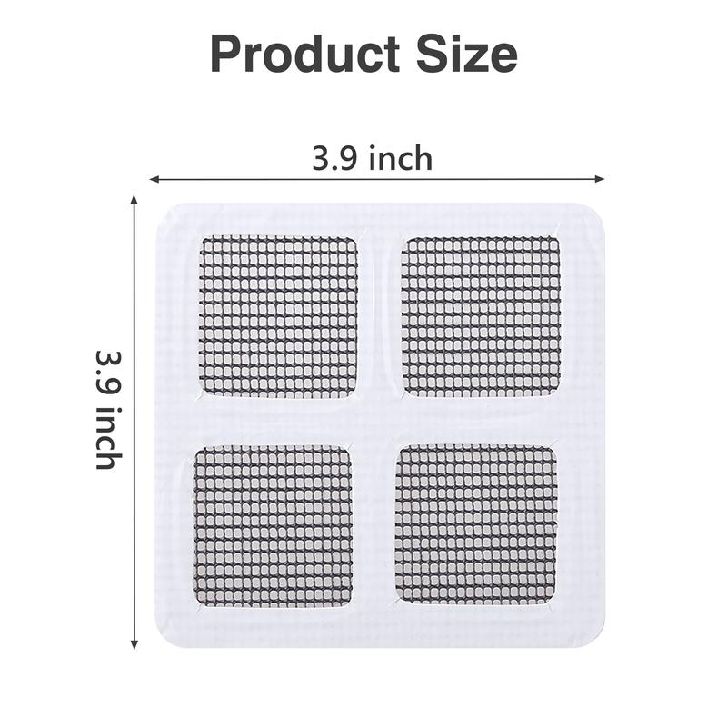 Protezione Anti-Intasamento Filtro Scarico Doccia Adesivo 12pz