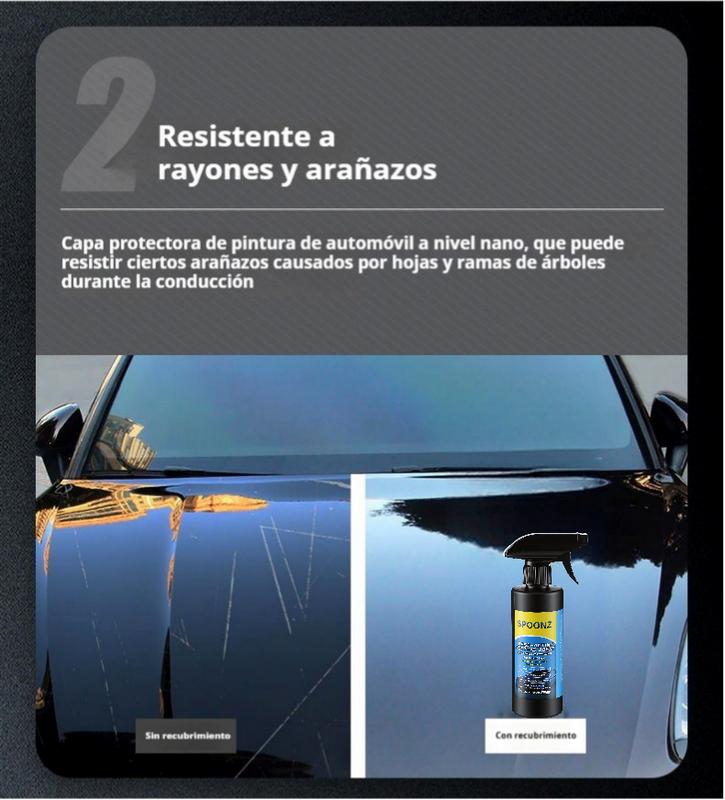 Protección Duradera Líquido de Recubrimiento para Autos Brillante