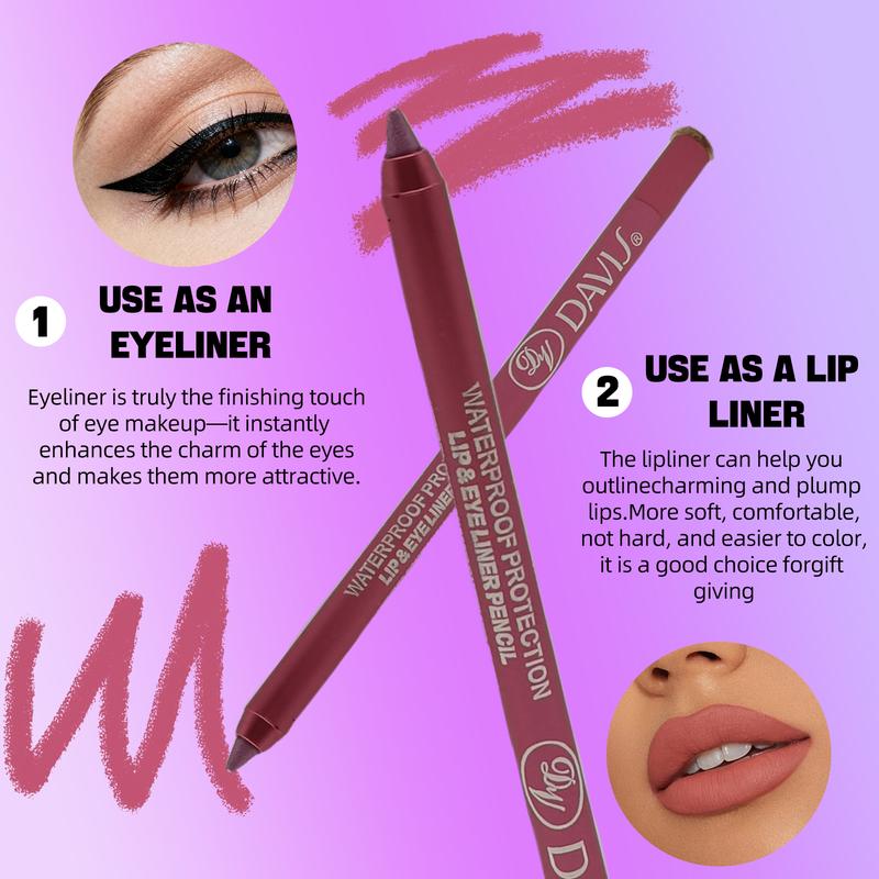 Colorata Matita Eyeliner 12 Colori Effetto Perlato Luminoso