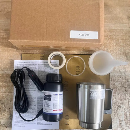 Ripristino Faro Auto Con Liquido Protettivo Senza Graffi