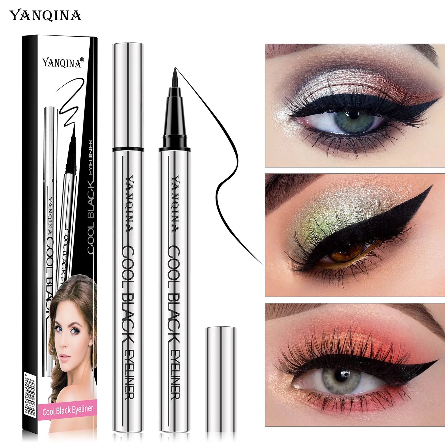 Eyeliner Waterproof Leggero Texture Setosa 24 Ore Durata