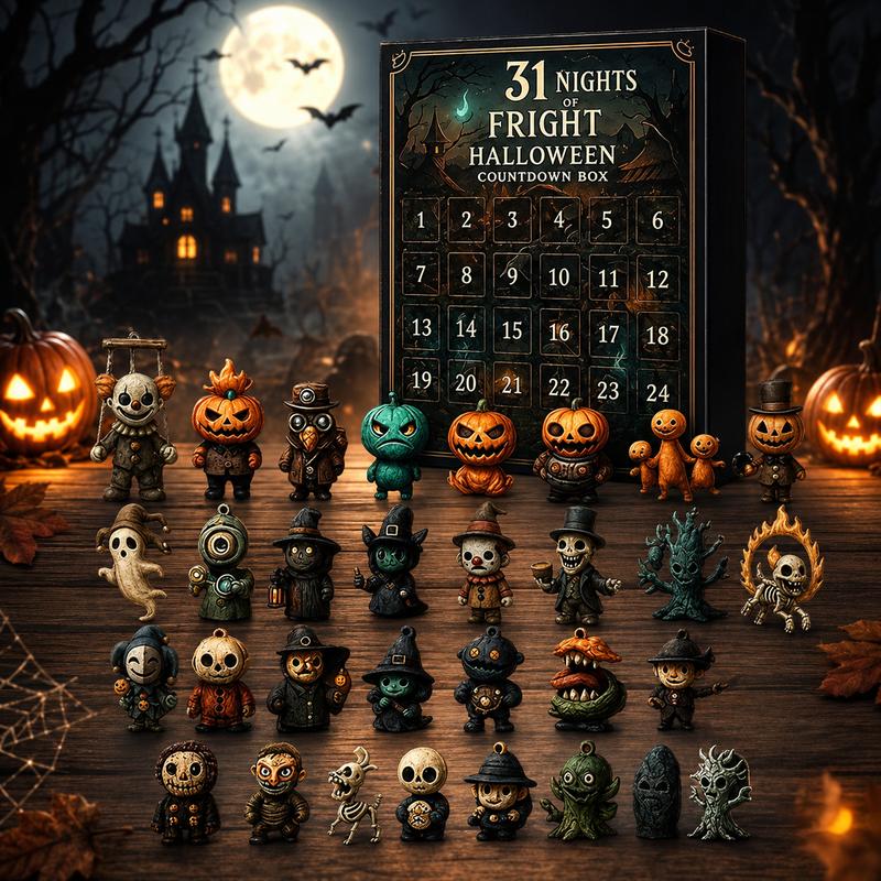 Calendario Avvento Halloween 31 Giorni Sorprese Horror