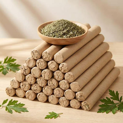 Confezione da 30 - Aromaterapia Calmante Incenso Mugwort Lenta Combustione