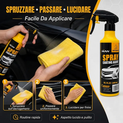 Pulizia Rapida Multiuso Spray per Auto e Casa 300ml