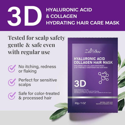 Riparazione Profonda Maschera Capelli Collagene Idratante Leggera