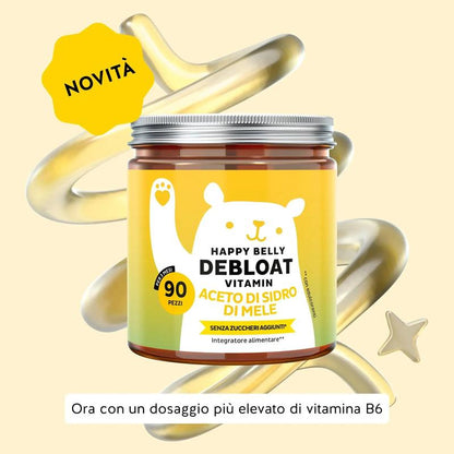 Sgonfia La Pancia Vitamine Gommose Con Enzimi Vegetali Vegane