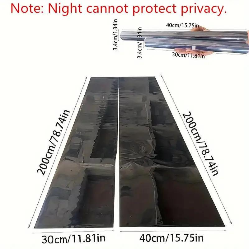 Protezione Privacy Pellicola Vetri Effetto Specchio One-Way