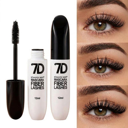 Volume e Lunghezza Mascara a Fibre di Seta Resistente all'Acqua