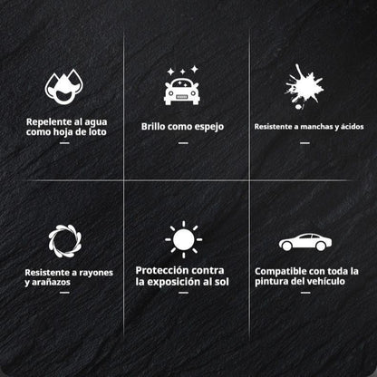 Protección Duradera Líquido de Recubrimiento para Autos Brillante