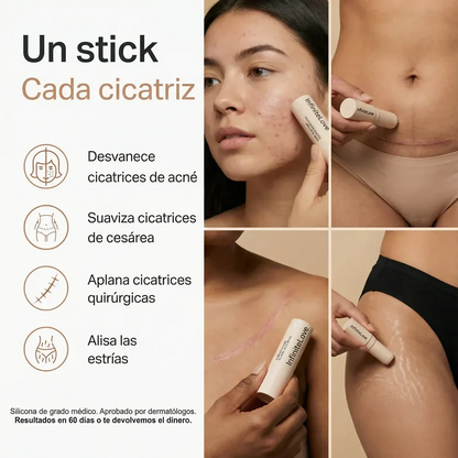 Stick Riparatore di Cicatrici con Silicone Medico – Leviga e Riduce i Segni Visibili