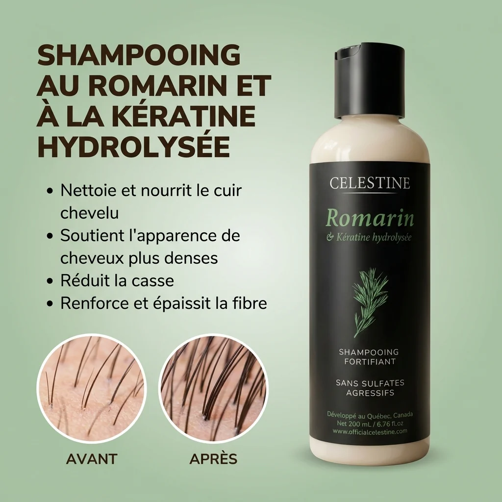 Celestine Shampoo al Rosmarino & Cheratina