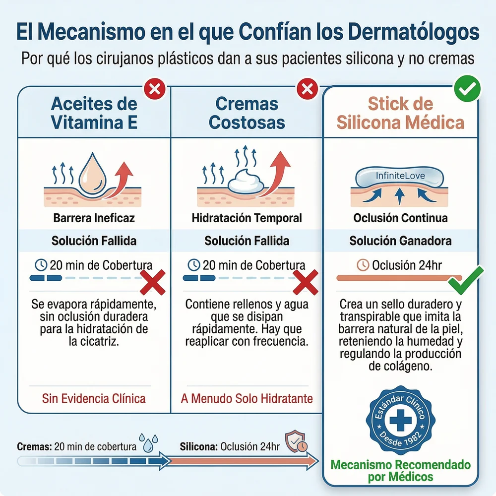 Stick Riparatore di Cicatrici con Silicone Medico – Leviga e Riduce i Segni Visibili