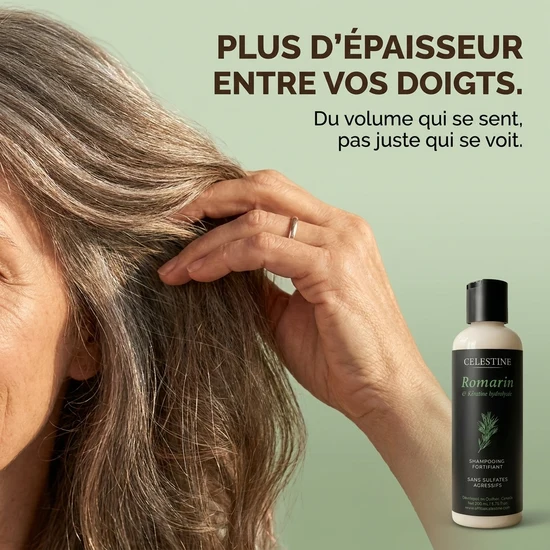 Celestine Shampoo al Rosmarino & Cheratina