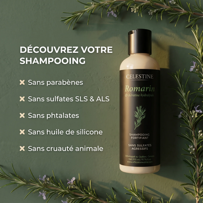 Celestine Shampoo al Rosmarino & Cheratina