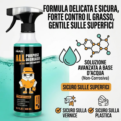 Pulizia Rapida Multiuso Spray per Auto e Casa 300ml