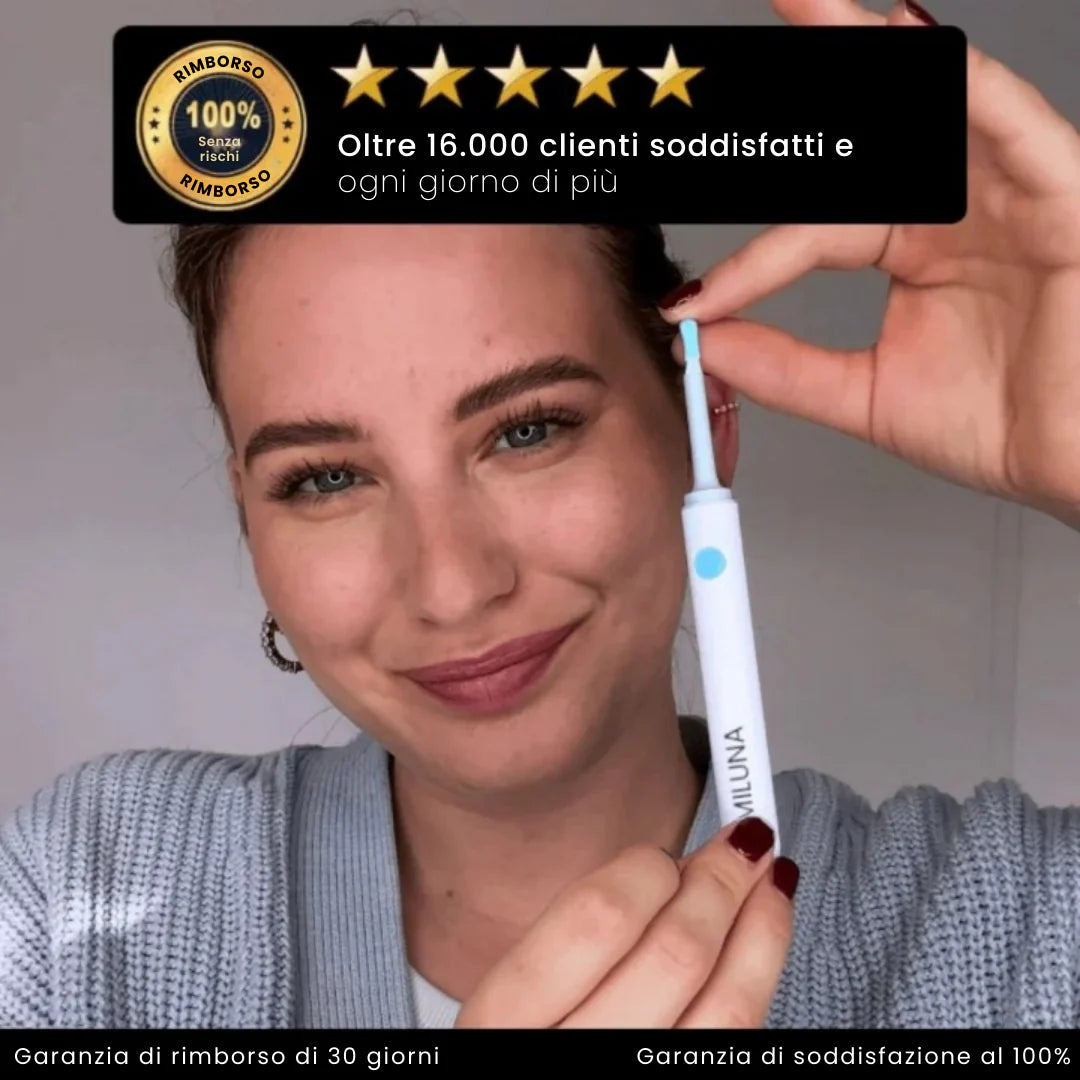 Pulitore intelligente per le orecchie con telecamera HD